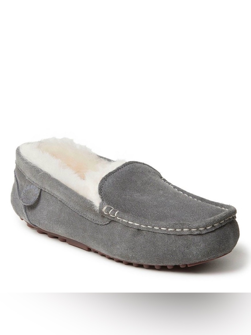 Fireside by Dearfoams Women’s Mel Genuine Shearling Moccasin Slipper